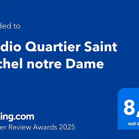 Studio Quartier Saint Michel Notre Dame Free Netflix 巴黎 外观 照片