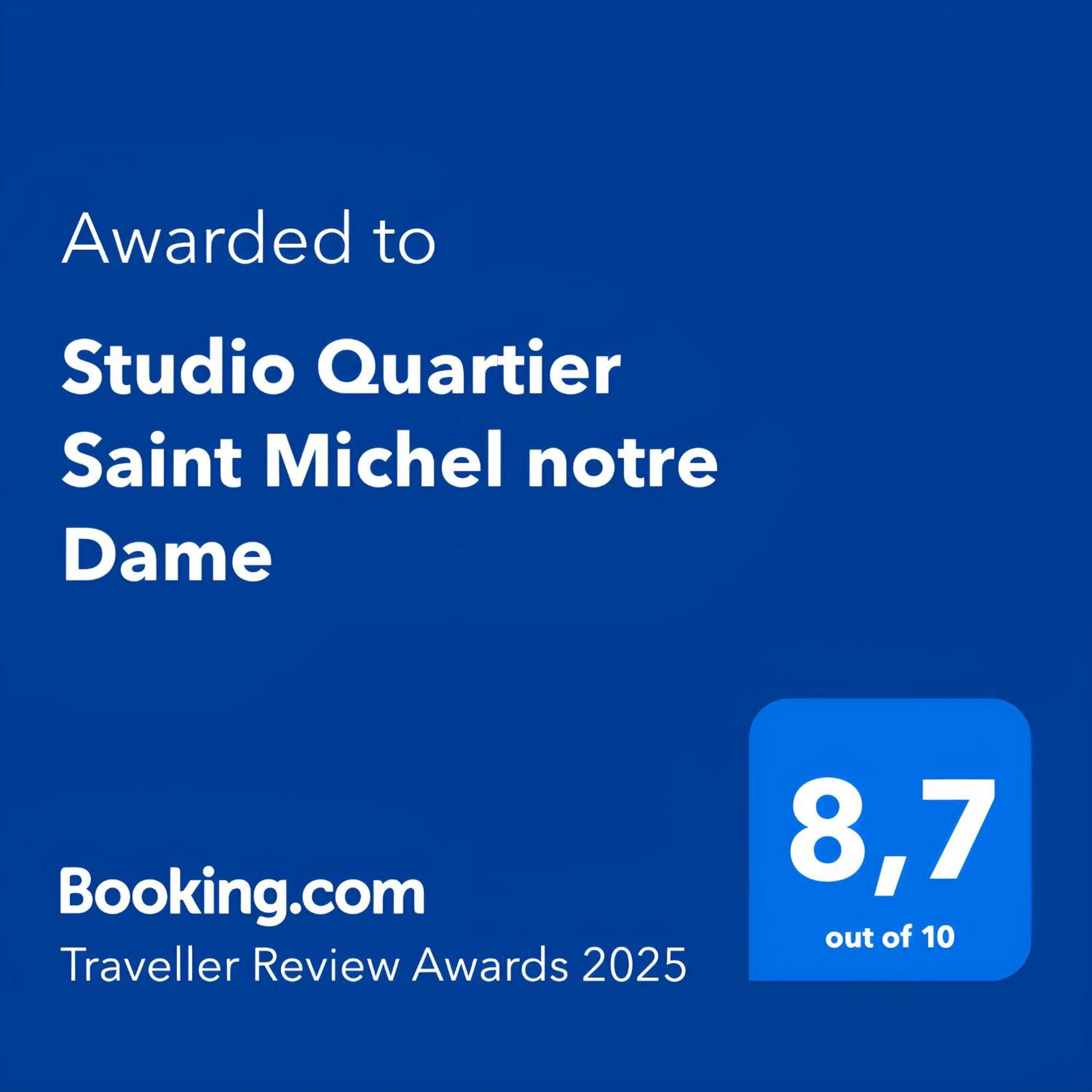 Studio Quartier Saint Michel Notre Dame Free Netflix 巴黎 外观 照片
